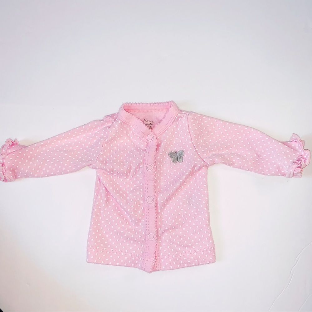 Precious Firsts Long Sleeve Shirt Newborn 10/$10